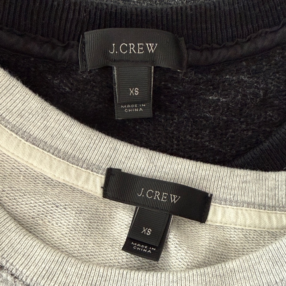 J. Crew Sweater Lot of (2) Women’s XS. One crop, one regular length. - Picture 4 of 6
